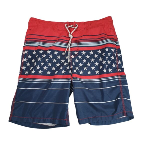 Goodfellow M 36 In Waist Men Swim Trunks Patriotic Surf Picnic Vacation Pool - Picture 5 of 8
